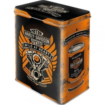 Коробка для хранения Nostalgic-Art "Harley-Davidson - Wild At Heart" L (30141)